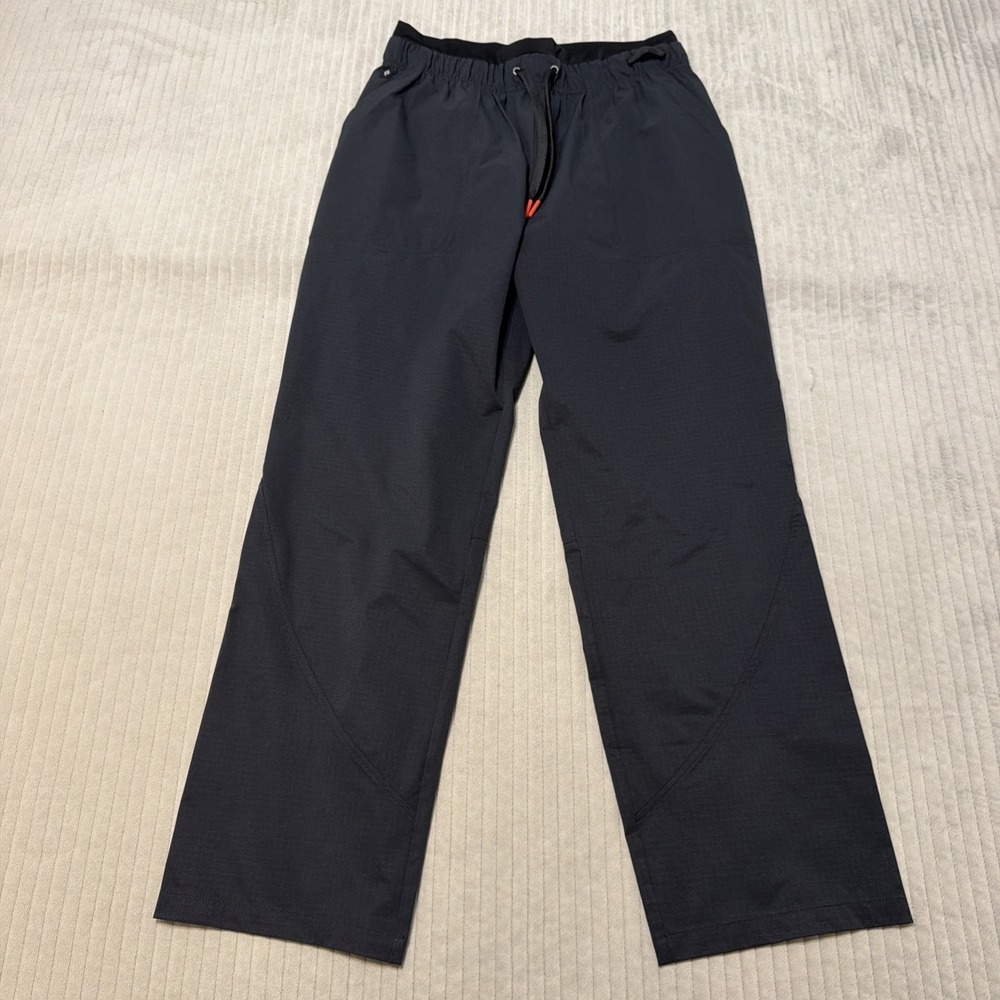 Black Diamond Sequence Pants Womens medium Black Drawstring Straight Outdoor